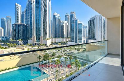Apartment - 2 - 2 for rent in The Edge Tower A - The Edge - Business Bay - Dubai