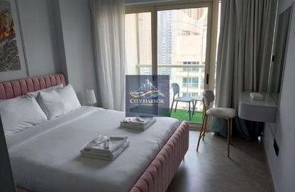 Apartment - 2 - 2 for rent in Marina View Tower A - Marina View - Dubai Marina - Dubai