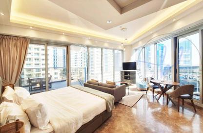 Apartment - Studio - 1 Bathroom for rent in Orra Harbour Residences and Hotel Apartments - Dubai Marina - Dubai