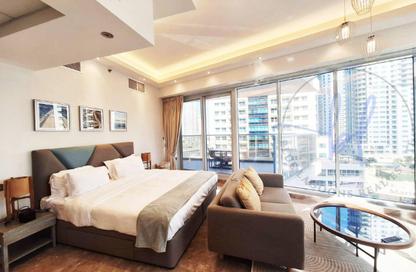 Apartment - Studio - 1 Bathroom for rent in Orra Harbour Residences and Hotel Apartments - Dubai Marina - Dubai