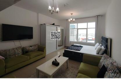 Apartment - Studio - 1 Bathroom for rent in Horizon Towers - Ajman Downtown - Ajman
