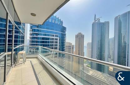 Apartment - 1 Bedroom - 2 Bathrooms for sale in Bay Central Tower Central - Bay Central - Dubai Marina - Dubai