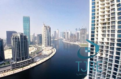 Apartment - Studio - 1 for rent in Damac Maison Prive B - Damac Maison Prive - Business Bay - Dubai