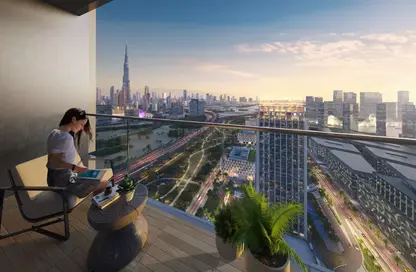 Apartment - 3 Bedrooms - 4 Bathrooms for sale in Design Quarter Tower B - Design Quarter - Dubai Design District - Dubai