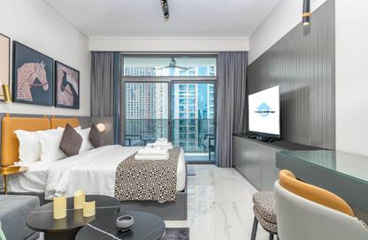 Apartment - Studio - 1 Bathroom for rent in MAG 318 - Business Bay - Dubai
