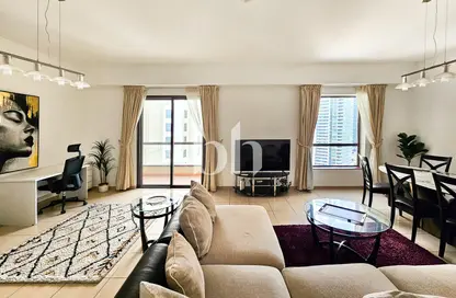 Apartment - 1 Bedroom - 2 Bathrooms for rent in Rimal 2 - Rimal - Jumeirah Beach Residence - Dubai