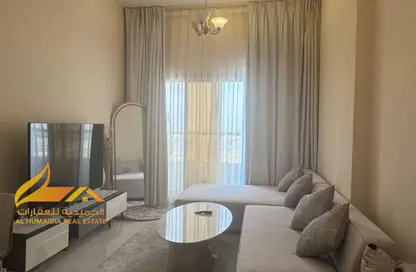 Apartment - 1 Bedroom - 2 Bathrooms for sale in Emirates Lake Towers - Emirates City - Ajman