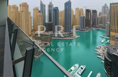 Apartment - 2 Bedrooms - 2 Bathrooms for rent in Silverene Tower A - Silverene - Dubai Marina - Dubai
