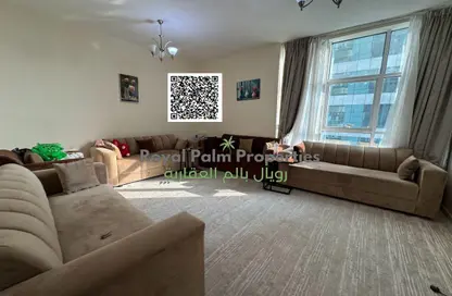 شقة - 2 غرف نوم - 3 حمامات للايجار في أورينت تاور 1 - أورينت تاور - البستان - عجمان