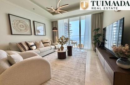 شقة - غرفة نوم - 1 حمام للايجار في برج Palace Beach ريزيدنس 2 - بالاس بيتش ريزيدنس - إعمار بيتشفرونت - دبي هاربور - دبي