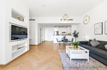 Apartment - Studio - 1 Bathroom for rent in Rimal 4 - Rimal - Jumeirah Beach Residence - Dubai