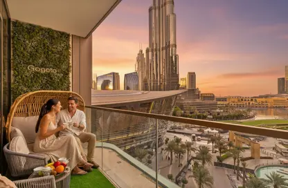 شقة - 2 غرف نوم - 2 حمامات للايجار في جراندي - منطقة دار الأوبرا - وسط مدينة دبي - دبي