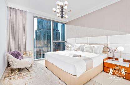 Apartment - 3 Bedrooms - 4 Bathrooms for rent in Boulevard Point - Downtown Dubai - Dubai