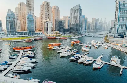 النزل و الشقق الفندقية - غرفة نوم - 1 حمام للايجار في سيجنتشر للشقق الفندقيه و سبا - دبي مارينا - دبي