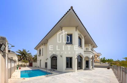 Villa - 5 - 6 for rent in Garden Homes Frond E - Garden Homes - Palm Jumeirah - Dubai