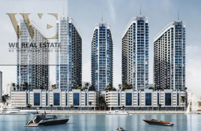Apartment - 2 Bedrooms - 3 Bathrooms for sale in Ajman Creek Towers - Al Rashidiya 1 - Al Rashidiya - Ajman