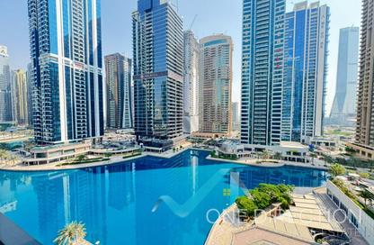 شقة - 1 - 1 للإيجار في ليك سايد ريزيدنس - (JLT) مجمع A - أبراج بحيرات الجميرا - دبي