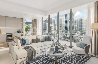 Apartment - 2 Bedrooms - 2 Bathrooms for sale in Marina Shores - Dubai Marina - Dubai