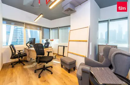 Office Space - Studio - 2 Bathrooms for rent in One Lake Plaza - JLT Cluster T - Jumeirah Lake Towers - Dubai