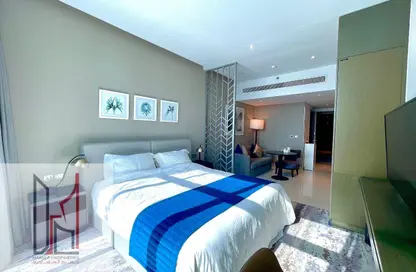 Apartment - 1 Bathroom for rent in Damac Maison Prive B - Damac Maison Prive - Business Bay - Dubai