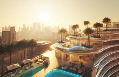 Apartment - 1 Bedroom - 2 Bathrooms for sale in Binghatti Aquarise - Business Bay - Dubai