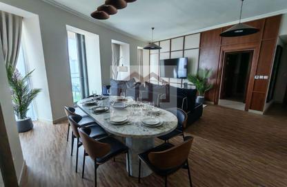 Apartment - 3 Bedrooms - 4 Bathrooms for rent in Burj Vista Tower 1 - Burj Vista - Downtown Dubai - Dubai
