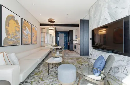 Apartment - 1 Bedroom - 2 Bathrooms for rent in One Za'abeel Tower - Zabeel 1 - Zabeel - Dubai