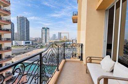 Apartment - 1 - 2 for rent in European - Canal Residence - Dubai Sports City - Dubai