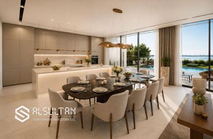 Villa - 5 Bedrooms - 7+ Bathrooms for sale in Bashayer Villas - Al Hudayriat Island - Abu Dhabi Villa - 5 Bedrooms - 7+ Bathrooms for sale in Bashayer Villas - Al Hudayriat Island - Abu Dhabi