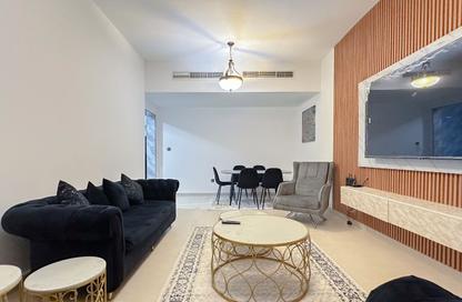 Apartment - 2 Bedrooms - 2 Bathrooms for rent in Beach Tower 1 - Al Khan Lagoon - Al Khan - Sharjah