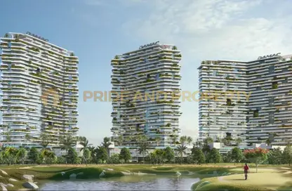 Apartment - 1 Bedroom - 2 Bathrooms for sale in Golf Greens 2 Tower A - Golf Greens 2 - Golf Greens - Damac Hills - Dubai