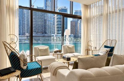 Apartment - 3 - 5 for rent in Peninsula Five - Peninsula - Business Bay - Dubai