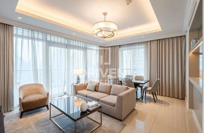 Apartment - 2 - 3 for rent in The Address Residence Fountain Views 1 - The Address Residence Fountain Views - Downtown Dubai - Dubai