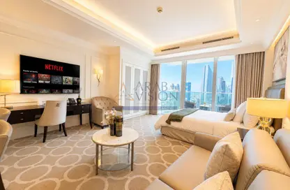 Apartment - 1 Bathroom for rent in Kempinski BLVD - Downtown Dubai - Dubai