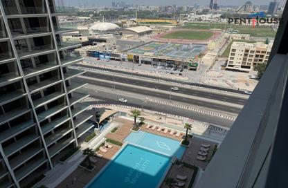 Apartment - 1 - 2 for rent in Binghatti Ghost - Dubai Healthcare City 2 - Al Jaddaf - Dubai Apartment - 1 - 2 for rent in Binghatti Ghost - Dubai Healthcare City 2 - Al Jaddaf - Dubai