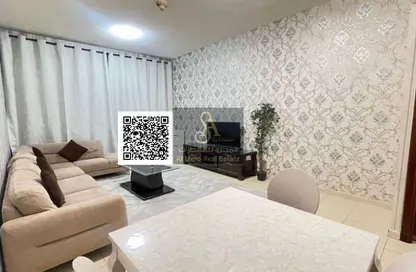 شقة - غرفة نوم - 2 حمامات للايجار في 1 عجمان ون تاور - عجمان واحد - عجمان وسط المدينة - عجمان