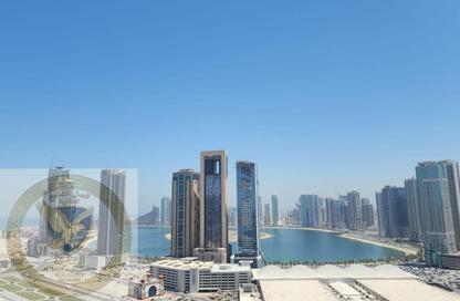 Apartment - 3 Bedrooms - 3 Bathrooms for rent in Al Mamzar Tower - Al Mamzar - Sharjah - Sharjah