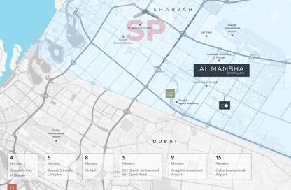 Apartment - 2 Bedrooms - 3 Bathrooms for sale in Hamsa - Al Mamsha - Muwaileh - Sharjah Apartment - 2 Bedrooms - 3 Bathrooms for sale in Hamsa - Al Mamsha - Muwaileh - Sharjah