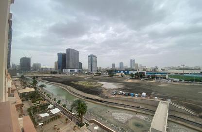 شقة - غرفة نوم - 2 حمامات للايجار في طراز البحر المتوسط - مساكن القناه المائية - مدينة دبي الرياضية - دبي