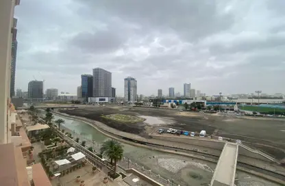 شقة - غرفة نوم - 2 حمامات للايجار في طراز البحر المتوسط - مساكن القناه المائية - مدينة دبي الرياضية - دبي