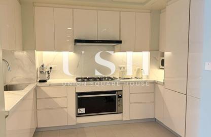 Apartment - 2 - 2 for rent in Dubai Wharf Tower 3 - Dubai Wharf - Al Jaddaf - Dubai