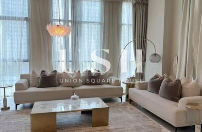 Apartment - 2 - 2 for rent in Dubai Wharf Tower 3 - Dubai Wharf - Al Jaddaf - Dubai