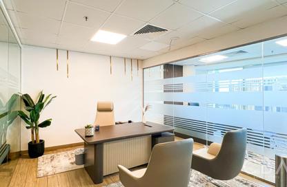 Office Space - Studio - 1 Bathroom for rent in The Prime Tower - Business Bay - Dubai