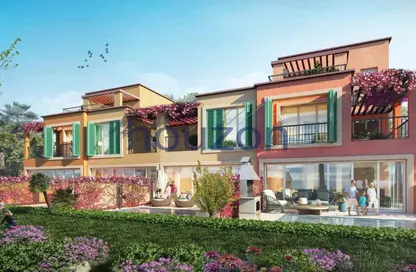 Townhouse - 4 Bedrooms - 4 Bathrooms for sale in Nice - Damac Lagoons - Dubai