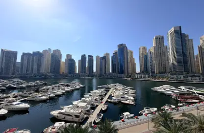 شقة - غرفة نوم - 1 حمام للايجار في المجرة 2 - المجرة - دبي مارينا - دبي