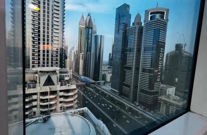 Office Space - Studio - 4 Bathrooms for rent in Aspin Tower - Sheikh Zayed Road - Dubai