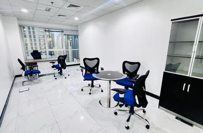 Office Space - Studio - 4 Bathrooms for rent in Aspin Tower - Sheikh Zayed Road - Dubai