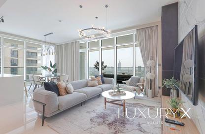 Apartment - 3 Bedrooms - 3 Bathrooms for sale in Sunrise Bay Tower 2 - Sunrise Bay - Emaar Beachfront - Dubai Harbour - Dubai