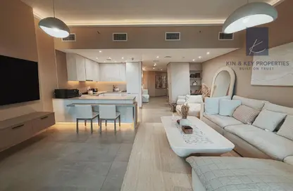 شقة - 2 غرف نوم - 3 حمامات للايجار في (برج كيان (إنفينيتي - دبي مارينا - دبي