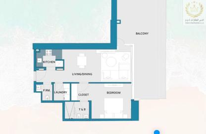 Apartment - 1 Bedroom - 2 Bathrooms for sale in Mawjan Tower - Ajman Corniche Road - Ajman